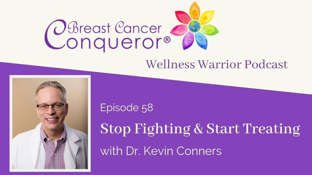 ⁣Interview on the Breast Cancer Conqueror Podcast with Dr. V