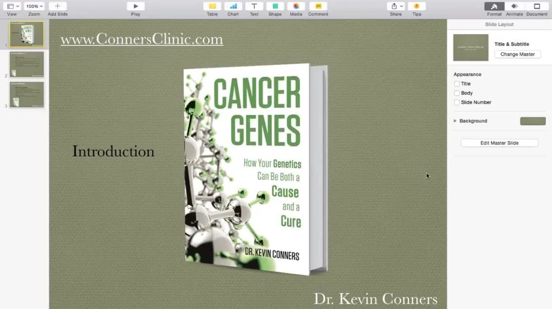 ⁣Cancer Genes Book - Introduction