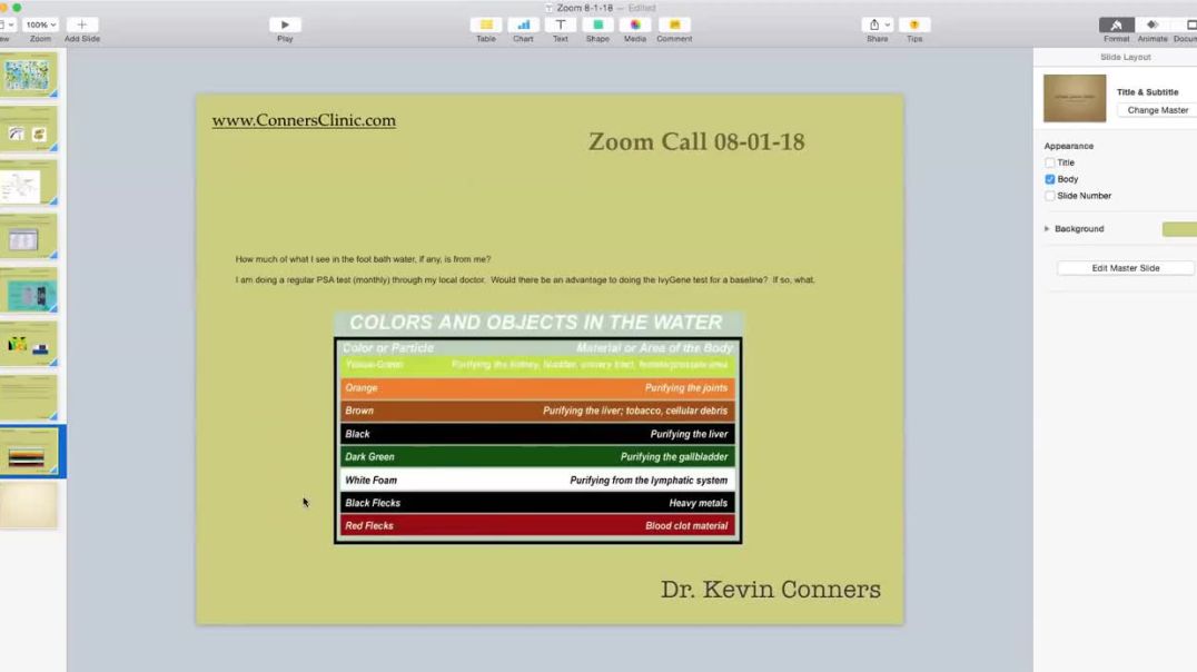 Many Questions, Stay Focused - Zoom Call 8/1/18