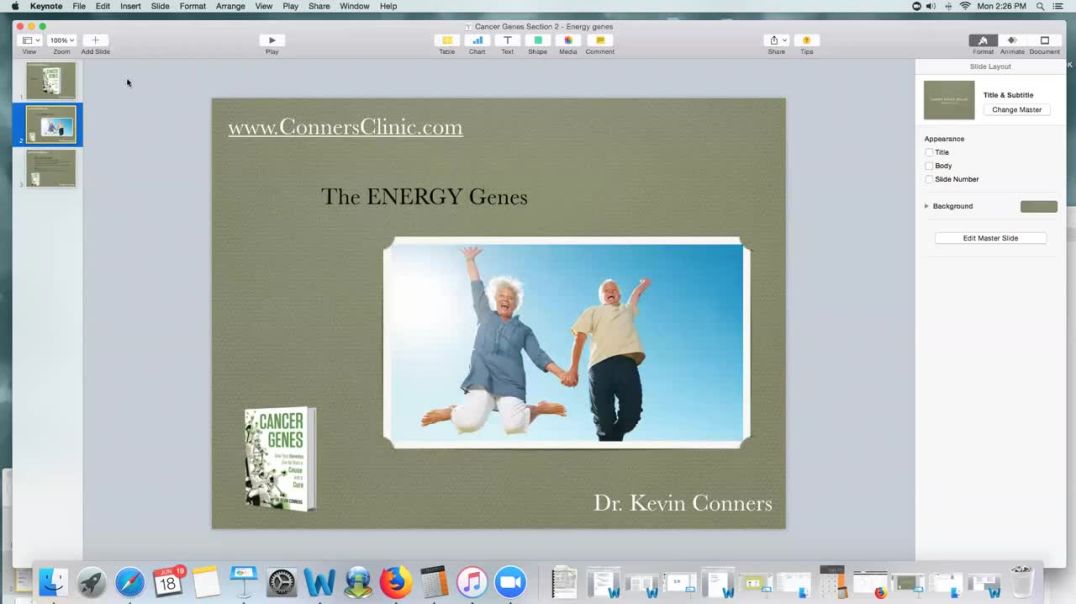 ⁣Cancer Genes - Section 2 - Energy Genes