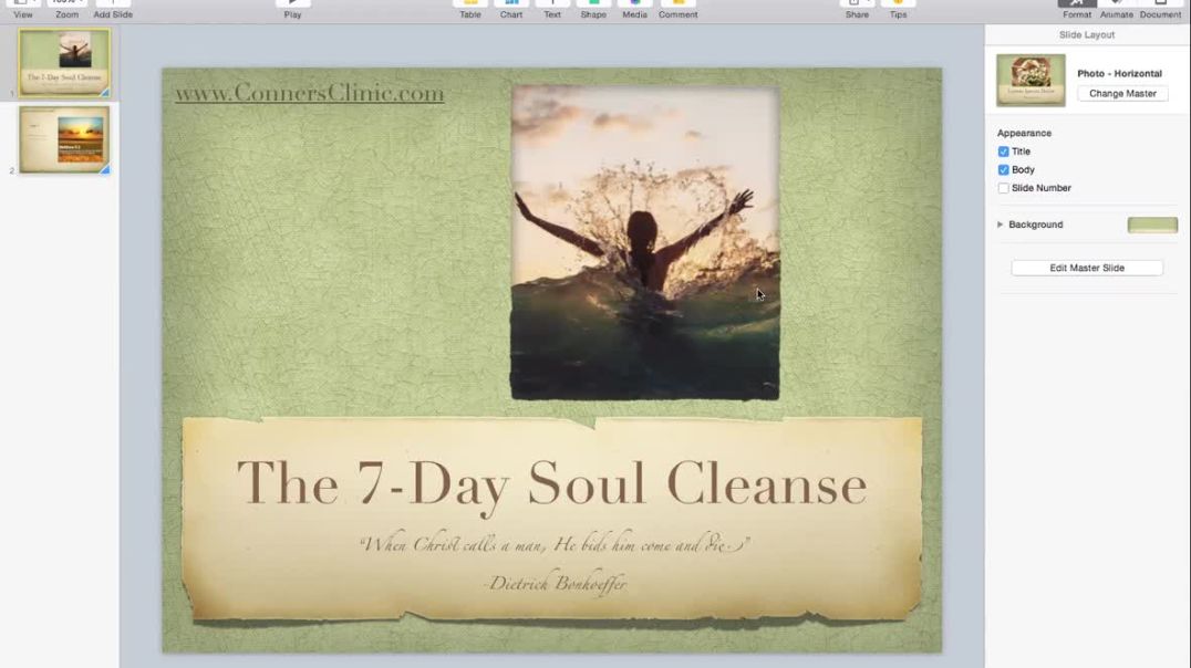 7-Day Soul Cleanse - Day 1