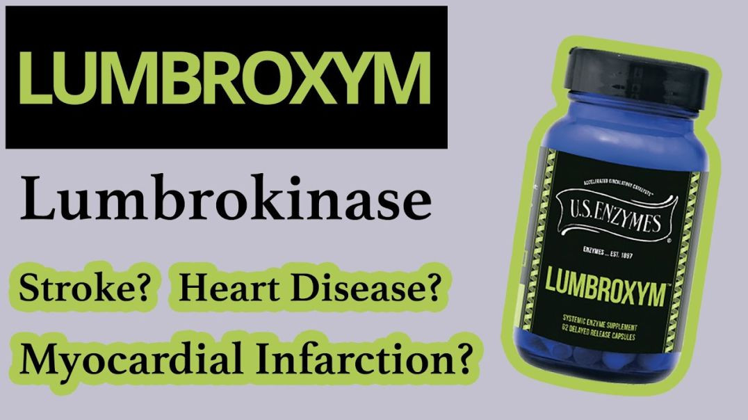 ⁣Lumbroxym: Lumbrokinase, Enzymes, and Heart Health