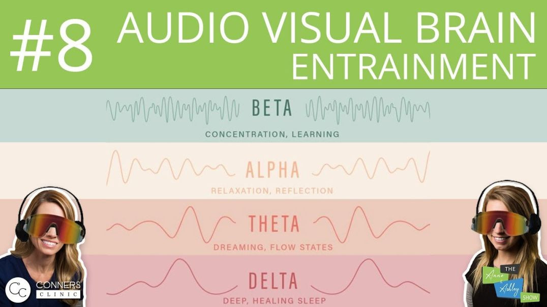 ⁣#8: Audio Visual Brain Entrainment | The Anne & Ashley Show