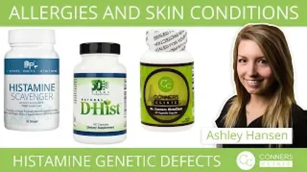 ⁣Allergies and Skin Conditions | Histamine Gene Defects