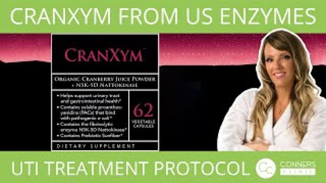 ⁣CranXym: UTI (Urinary Tract Infection) Treatment Protocol | US Enzymes