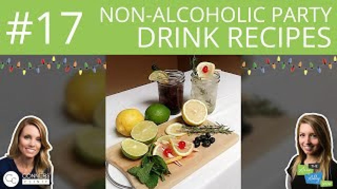 ⁣#17: Non-Alcoholic Holiday Party Drink Recipes | The Anne & Ashley Show