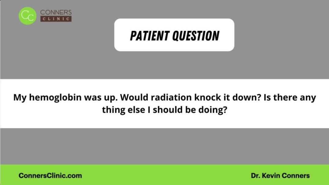 ⁣Hemoglobin Levels and Radiation