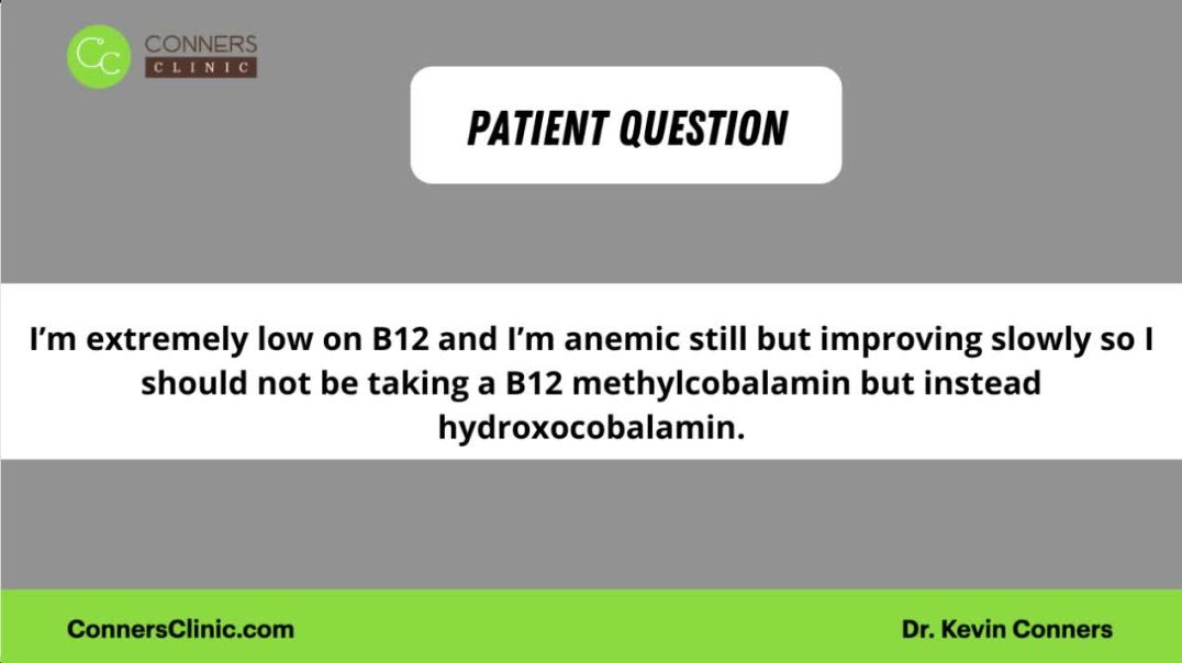 Hydroxocobalamin and Methylcobalamin