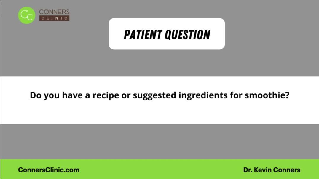 ⁣Do you have a recipe or suggested ingredients for a smoothie?