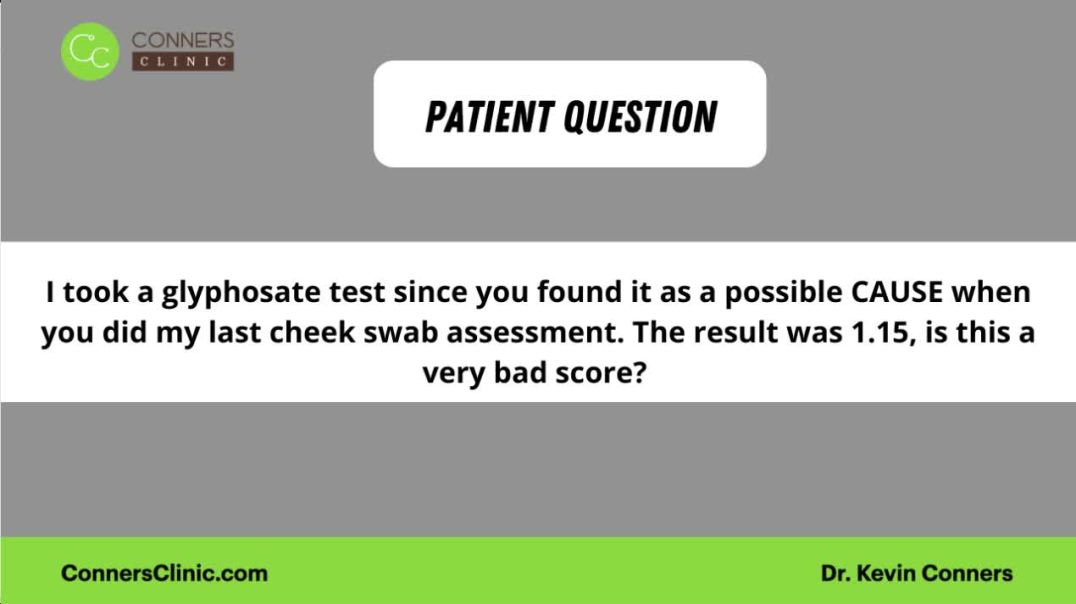 ⁣Understanding Glyphosate Test Result