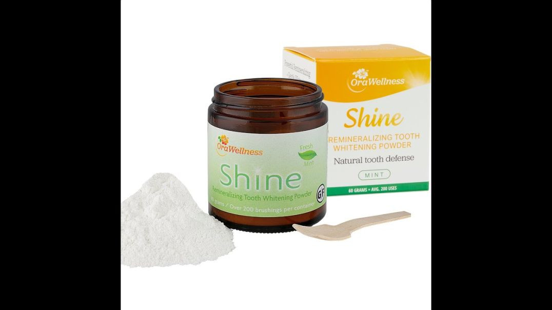 How to Use Shine Remineralizing Whitening Toothpaste Powder by OraWellness