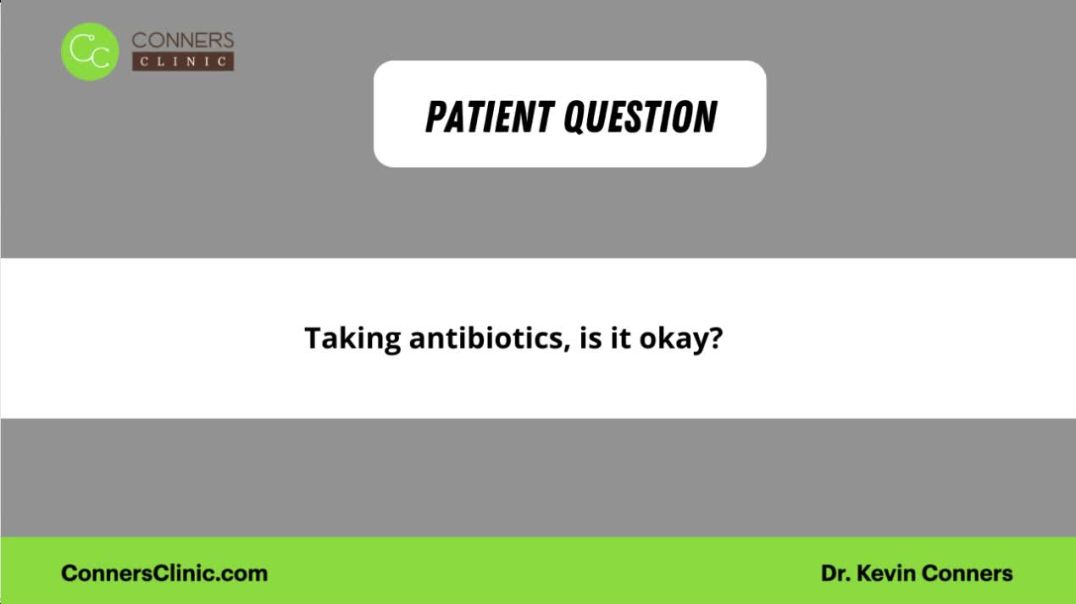 ⁣Is Taking Antibiotics Ok?