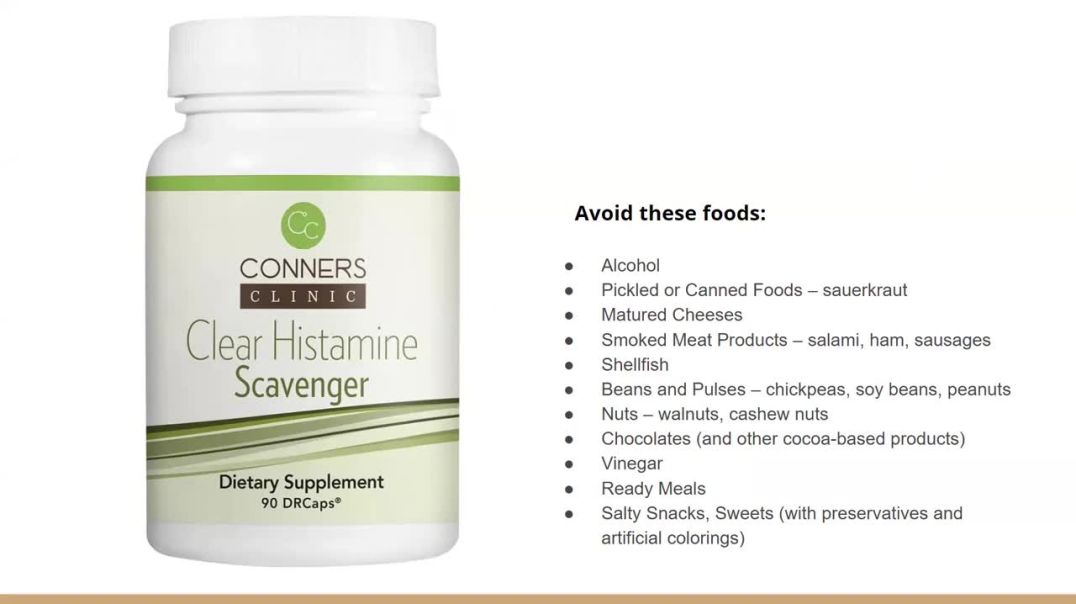 ⁣Clear Histamine Scavenger | Conners Clinic Nutrition