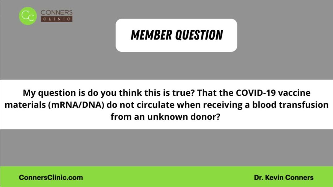 ⁣Covid Vaccine and Blood Transfusions