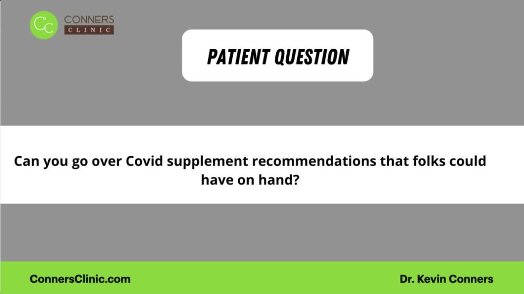 ⁣Covid Supplement Recommendations