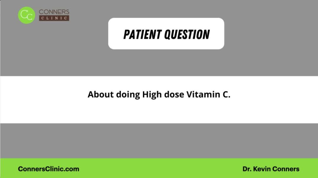 Tips for Doing High Dose Vitamin C