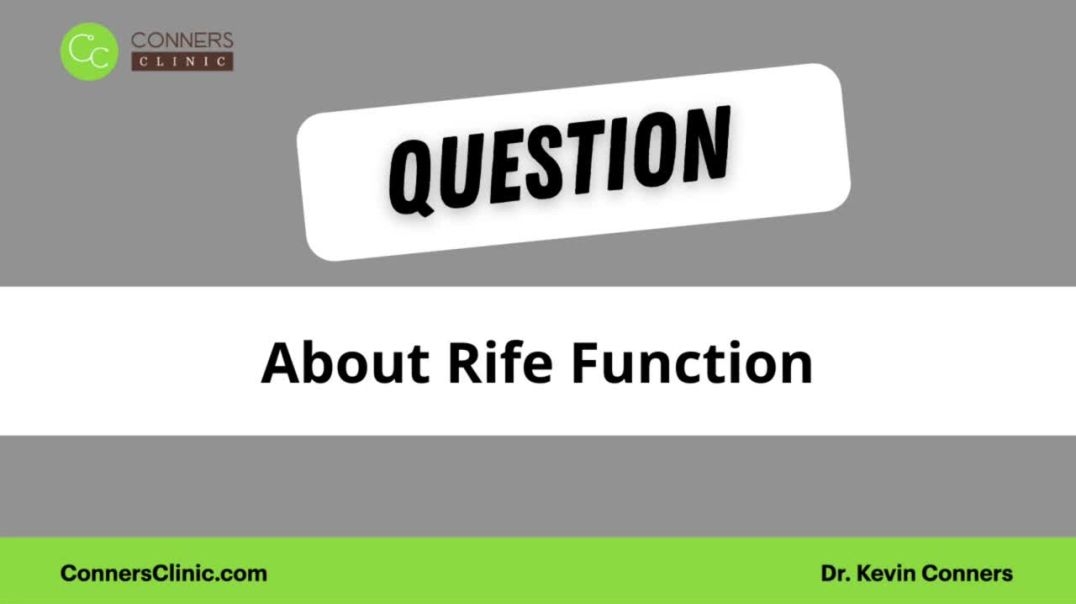 About Rife Function