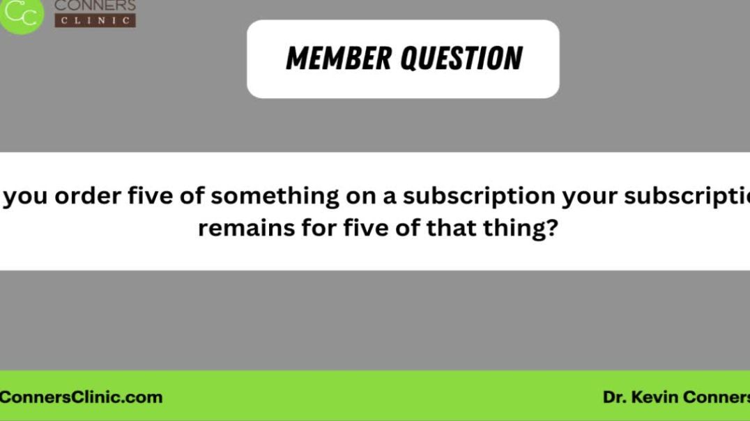 ⁣Subscription concerns