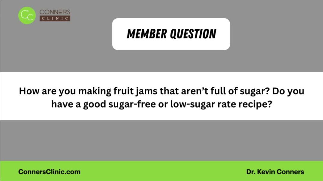 ⁣Fruit jams that aren’t full of sugar