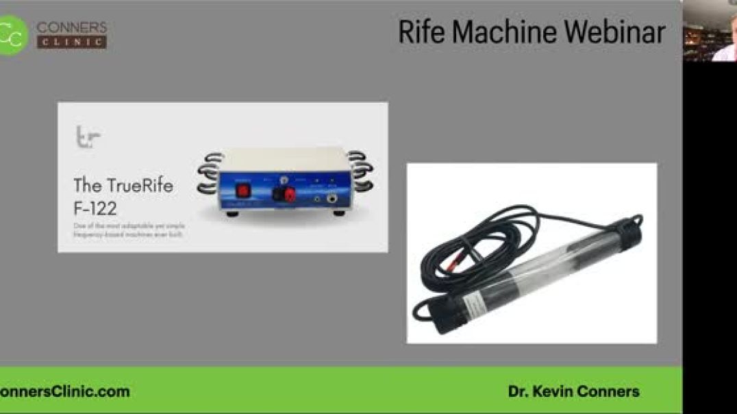 Rife Webinar with Dr. Conners