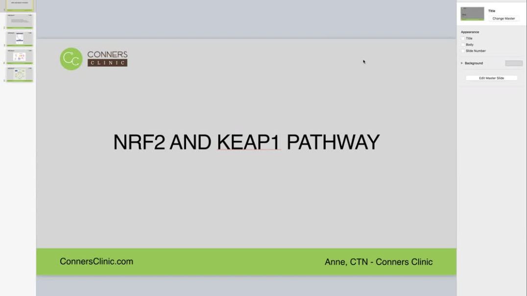 ⁣Genetics: NRF2 and KEAP1 Pathway