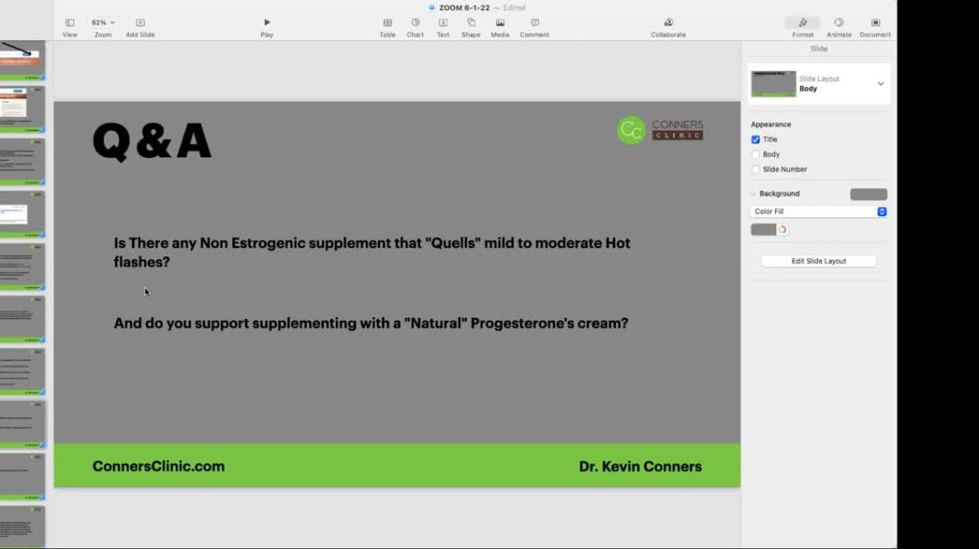 ⁣Chelation, Hormones, and More - Zoom Call 6/1/22