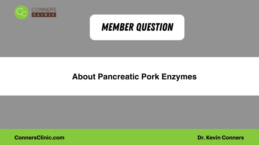 ⁣About Pancreatic Pork Enzymes