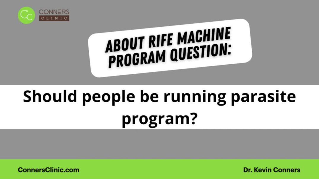 Should We Run Parasite Programs on the Rife?