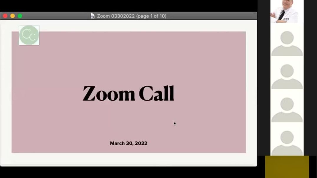 ⁣HCG, Diet, Oxalates, Q &A - Zoom Call 3/30/22