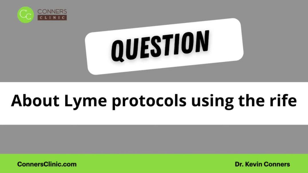 Lyme Protocols and the Rife Machine