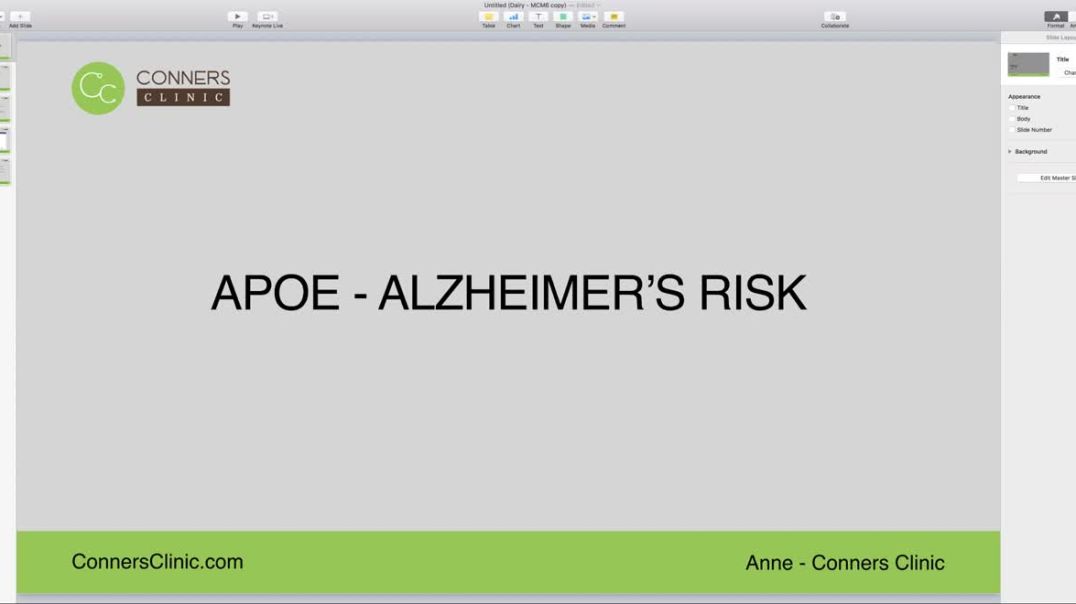 ⁣Genetics: APOE Gene Significance