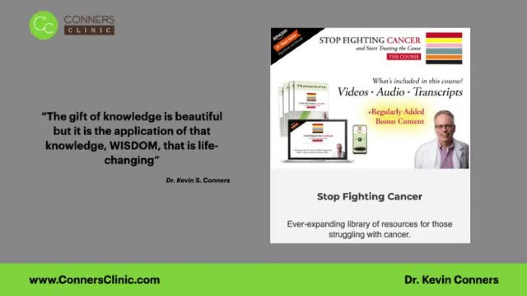 ⁣Stop Fighting Cancer COURSE