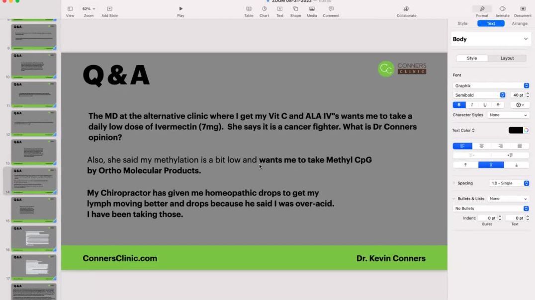 ⁣Adrenals, Liver Support, and More - Zoom Call 8/31/22