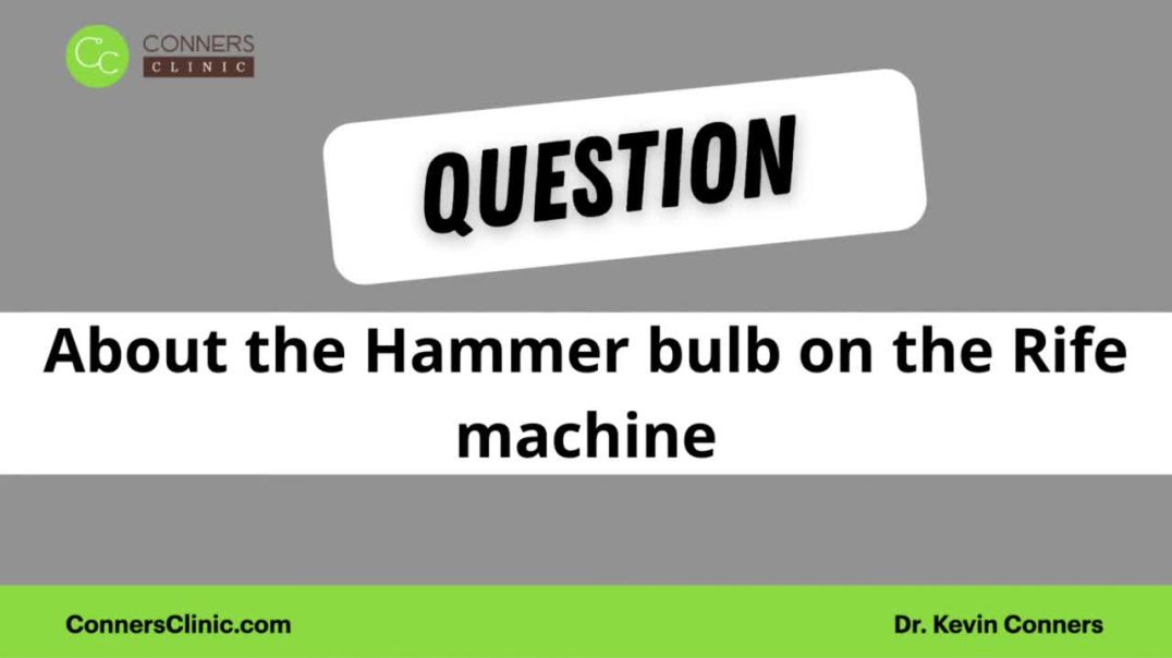 Questions about the Hammer Bulb