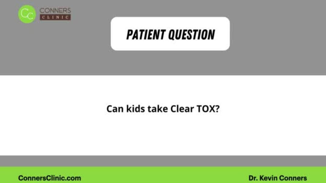 ⁣About Clear TOX for KIDS