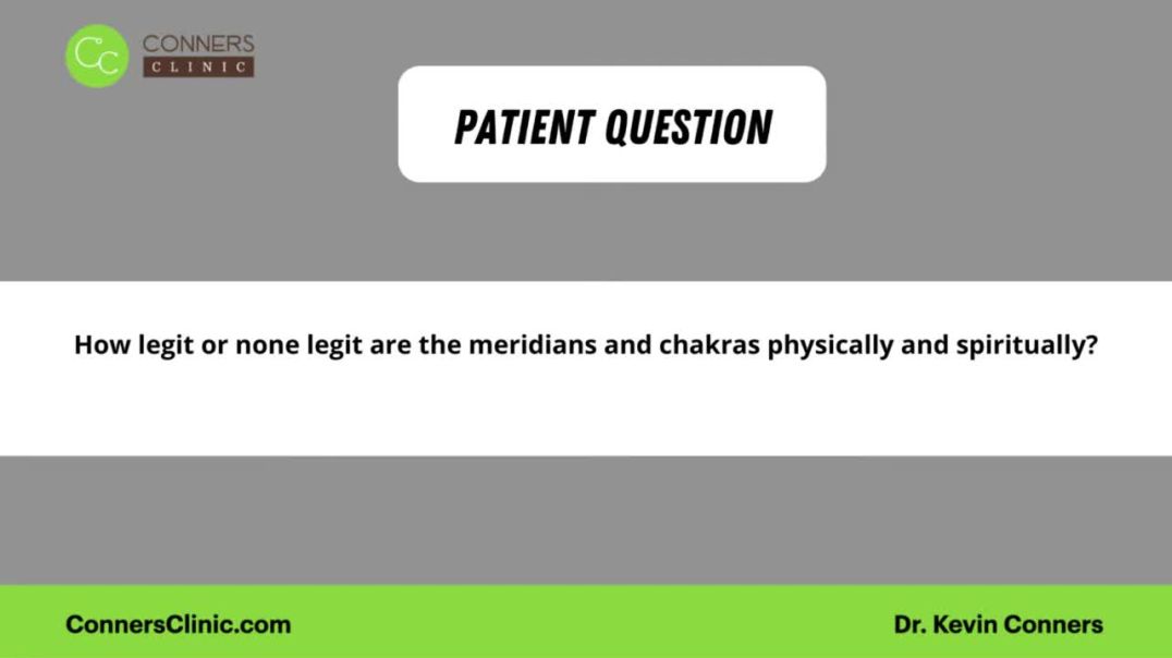 Are Meridians and Chakras NON-Christian?