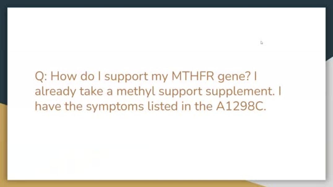 Genetics Q & A with Ashley - MTHFR