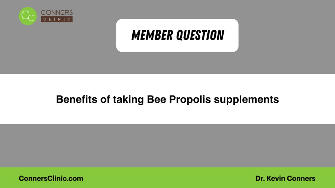 ⁣Benefits of taking Bee Propolis supplements