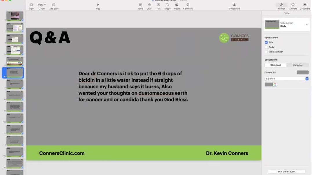 ⁣Histamine, Glucose, Glutamine and Cancer, and More - Zoom Call 5/10/23