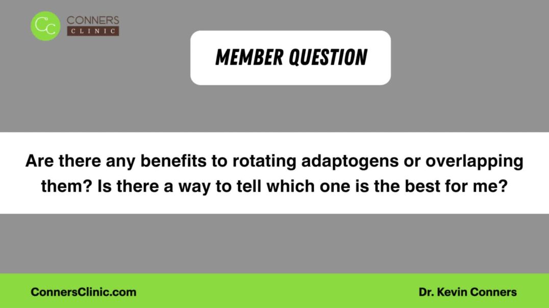 ⁣Are there any benefits to rotating adaptogens or overlapping them