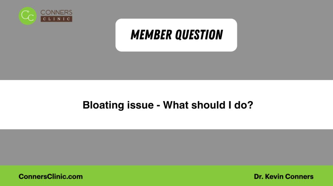 ⁣Bloating issue - What should I do