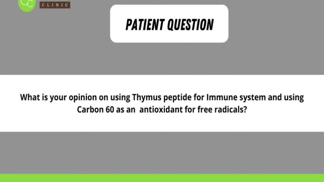 Thymus Peptide and Carbon 60