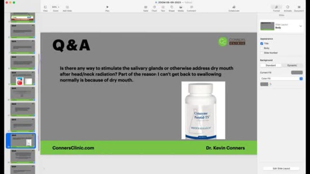 ⁣Salivary Gland Stimulation