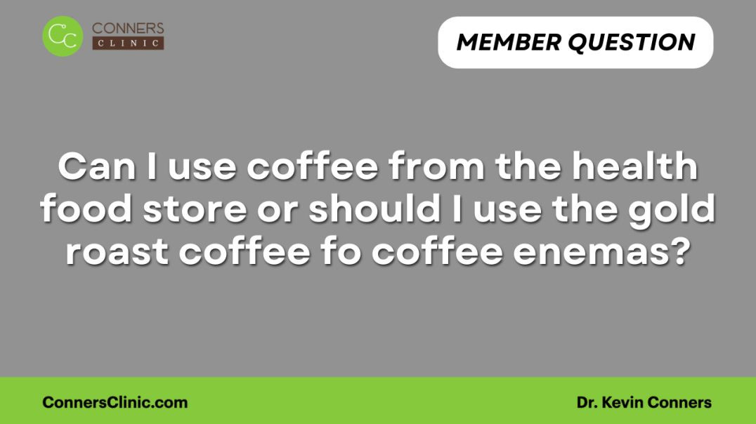 ⁣Can I use coffee from the health food store?