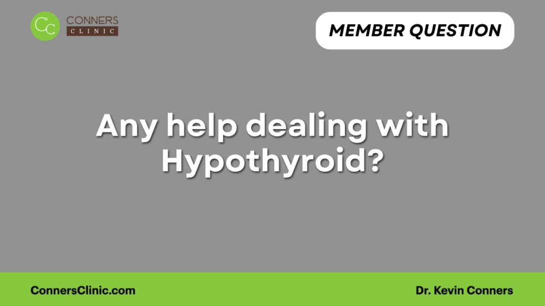 ⁣Any help dealing with Hypothyroid?