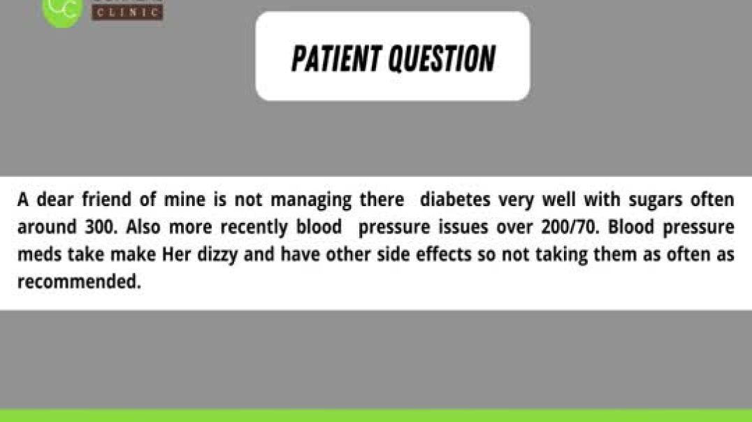 ⁣Managing Diabetes and Blood Pressure