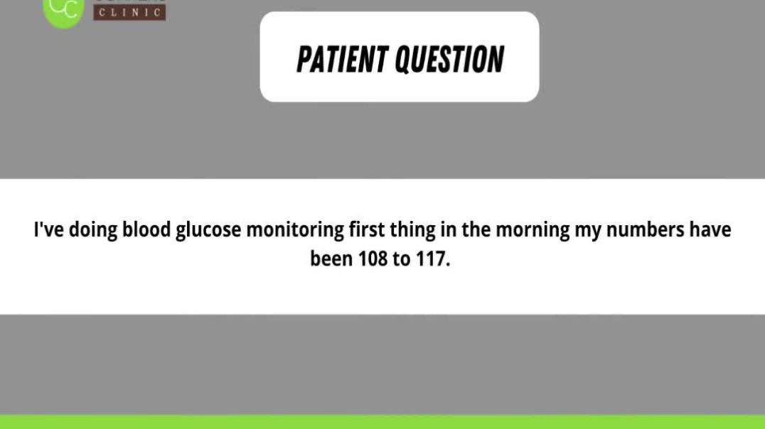 Monitoring Blood Glucose Levels