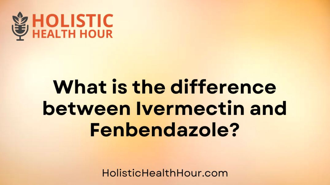 ⁣What is the difference between Ivermectin and Fenbendazole?