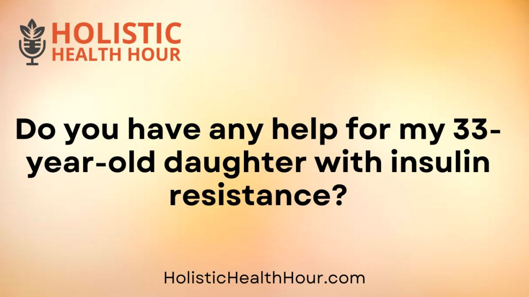 ⁣Do you have any help for a insulin resistance?