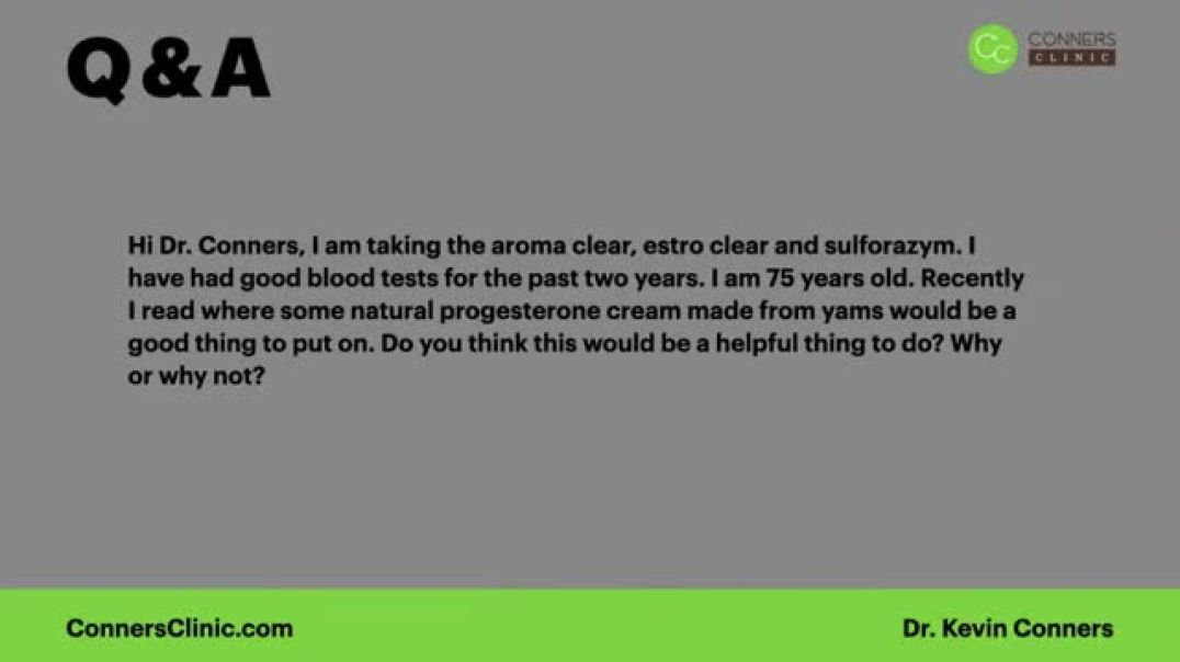 ⁣Progesterone Cream from Yams?